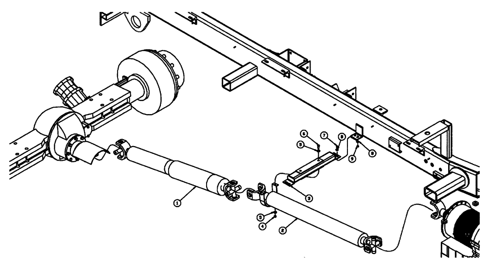 Схема запчастей Case IH FLX4375 - (03-006) - DRIVELINE (FLX4300) (03) - TRANSMISSION