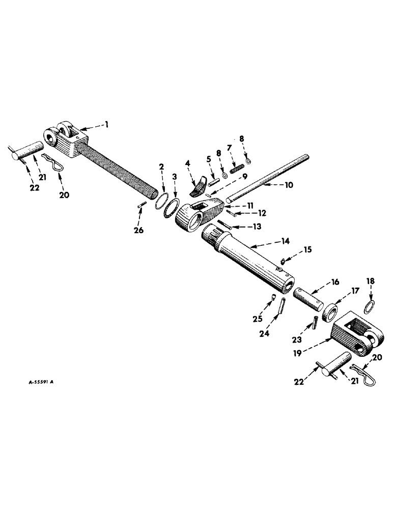 Схема запчастей Case IH 510 - (G-13) - HAND LIFT ATTACHMENT 