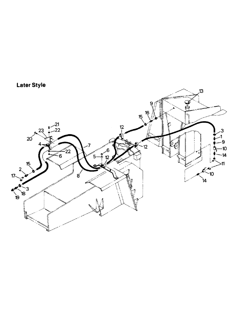 Схема запчастей Case IH PTA310 - (07-04) - FUEL SYSTEM, CAT 3306 ENGINE (02) - FUEL SYSTEM