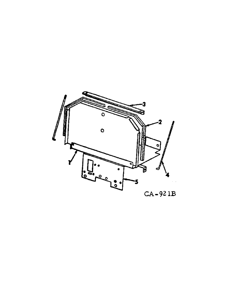 Схема запчастей Case IH 674 - (08-18) - ELECTRICAL, BATTERY TRAY, CARBURETED ENGINE TRACTORS (06) - ELECTRICAL