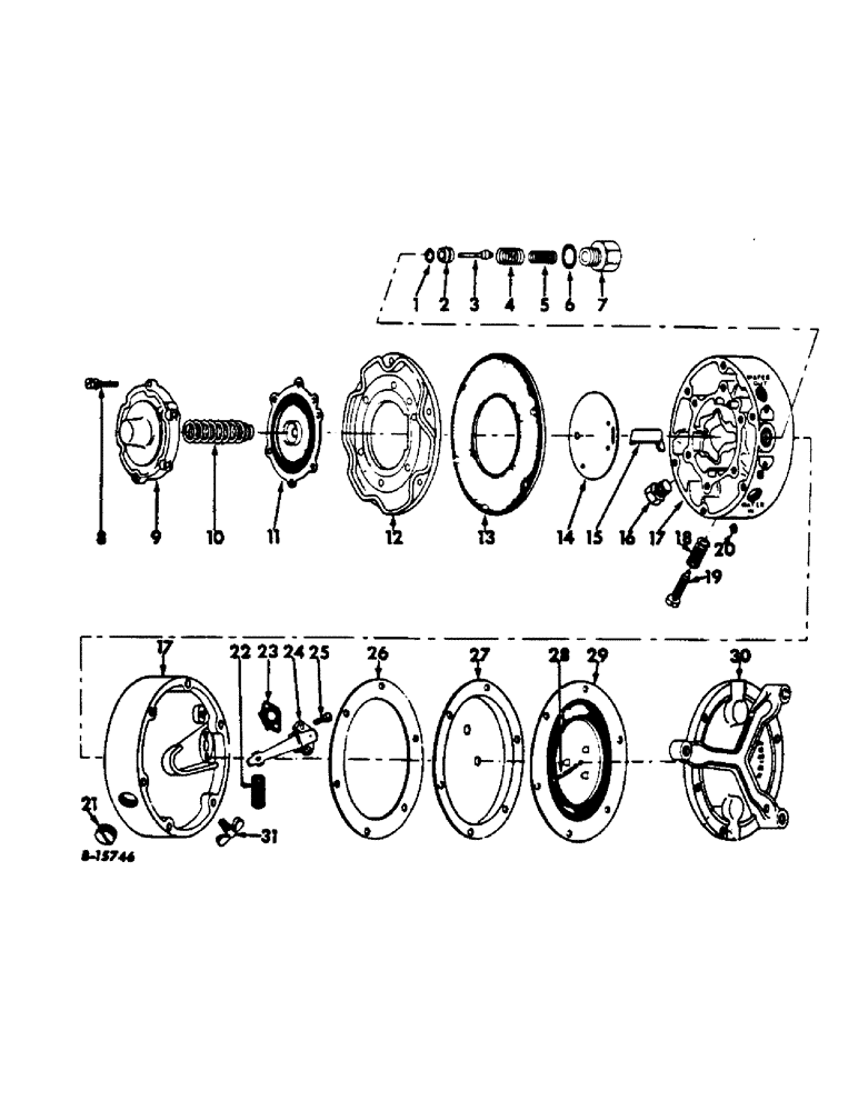 Схема запчастей Case IH C-291 - (D-38) - LP GAS FUEL REGULATOR 