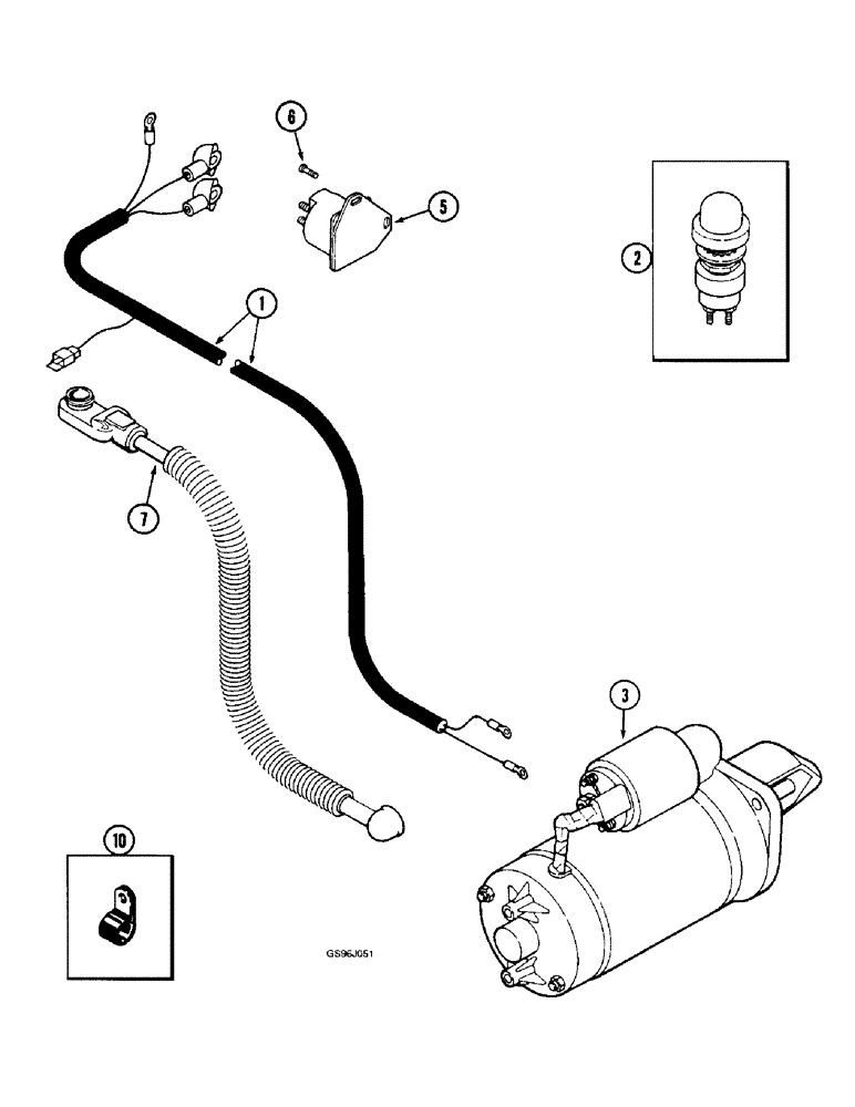 Схема запчастей Case IH 1660 - (4-30) - FEEDER REVERSER HARNESS (06) - ELECTRICAL