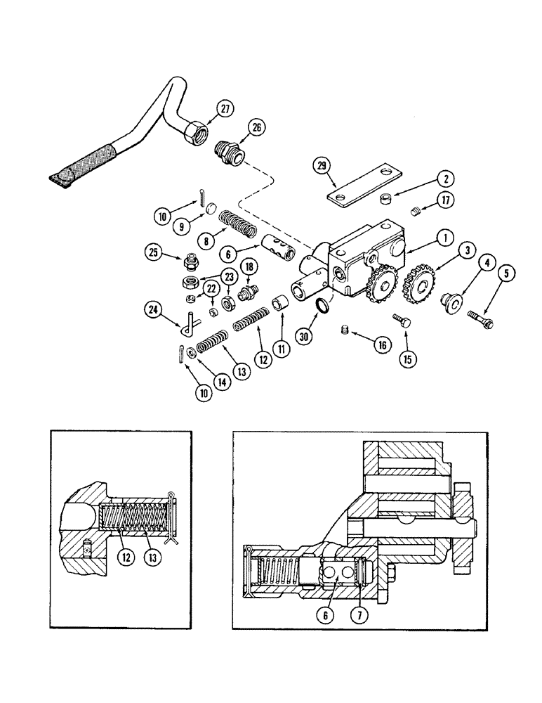 Схема запчастей Case IH 4690 - (2-046) - OIL PUMP, 504BDTI DIESEL ENGINE (02) - ENGINE