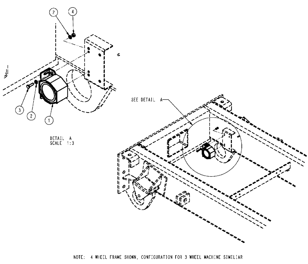 Схема запчастей Case IH TITAN 4520 - (08-002) - BACK-UP ALARM ASSEMBLY (06) - ELECTRICAL