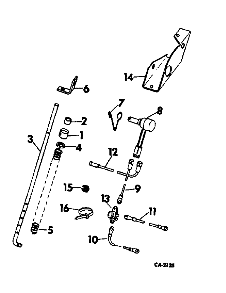 Схема запчастей Case IH 715 - (10-16) - HYDRAULICS, REVERSE DRIVE LOCKOUT (07) - HYDRAULICS