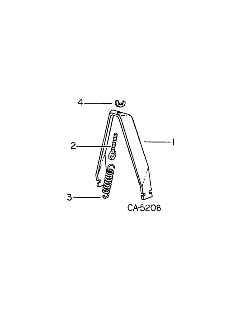 Схема запчастей Case IH 500 - (C-11) - PRESS WHEEL SPRING ATTACHMENT, QUANTITIES SHOWN ARE PER ROW 