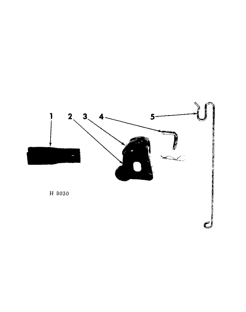 Схема запчастей Case IH 55 - (08-05[A]) - HYDRAULIC LIFT PARTS 