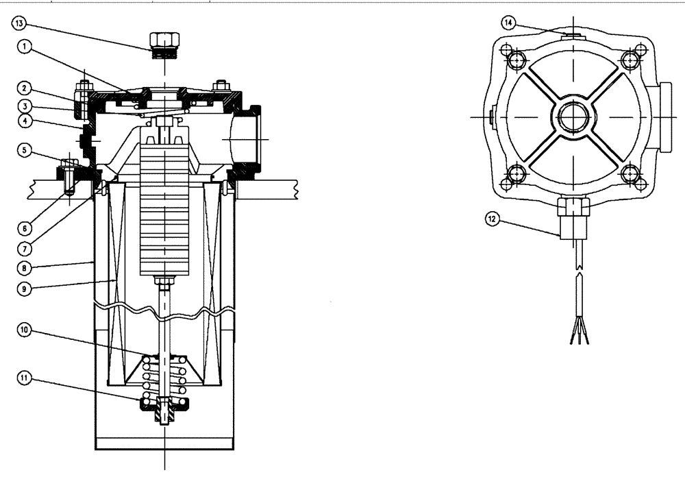 Схема запчастей Case IH FLX4300 - (06-010) - HYDRAULIC TANK FILTER (07) - HYDRAULICS