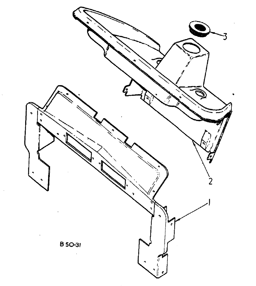 Схема запчастей Case IH 885 - (11-002) - INSTRUMENT PANEL Instruments