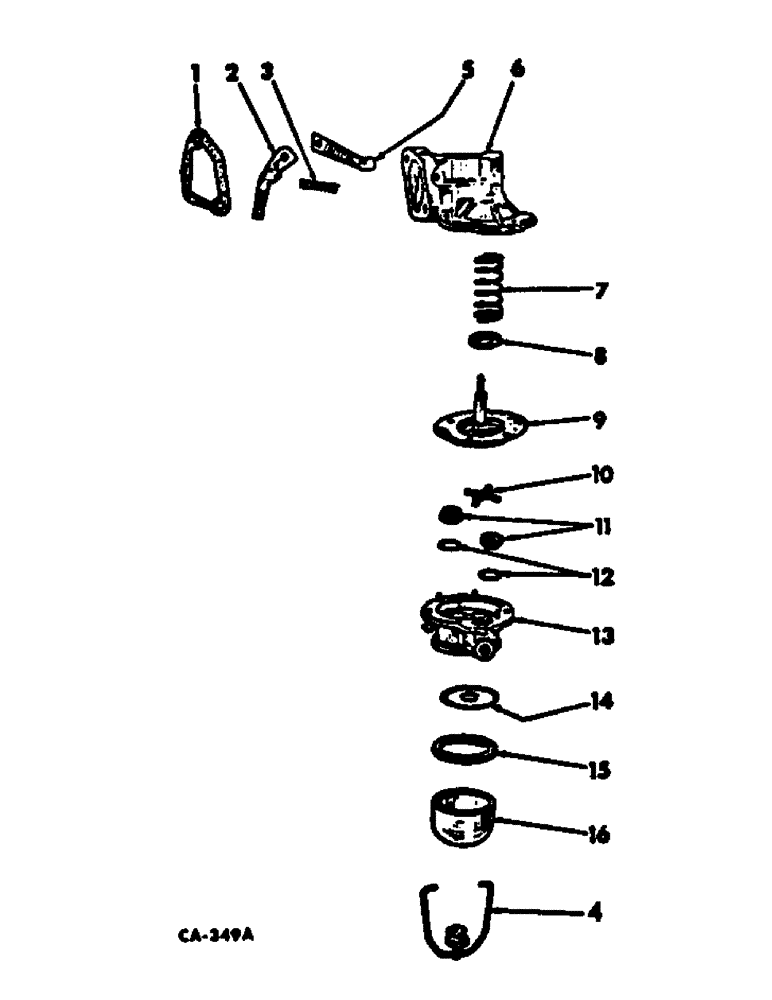 Схема запчастей Case IH C-146 - (D-27) - MECHANICAL FUEL PUMP, FOR 500C CRAWLER TRACTORS 