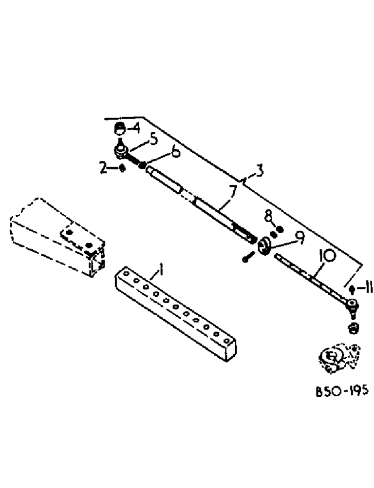 Схема запчастей Case IH 884 - (14-04) - FRONT AXLE EXTENSION, TOBACCO SPECIAL, 88 TO 96 INCH TREAD FOR ROW CROP TRACTORS Suspension