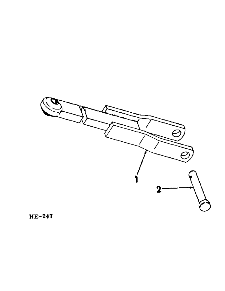 Схема запчастей Case IH 275 - (N-19) - PARTS ACCESSORIES AND ATTACHMENTS, TRANSPORT HITCH Accessories & Attachments