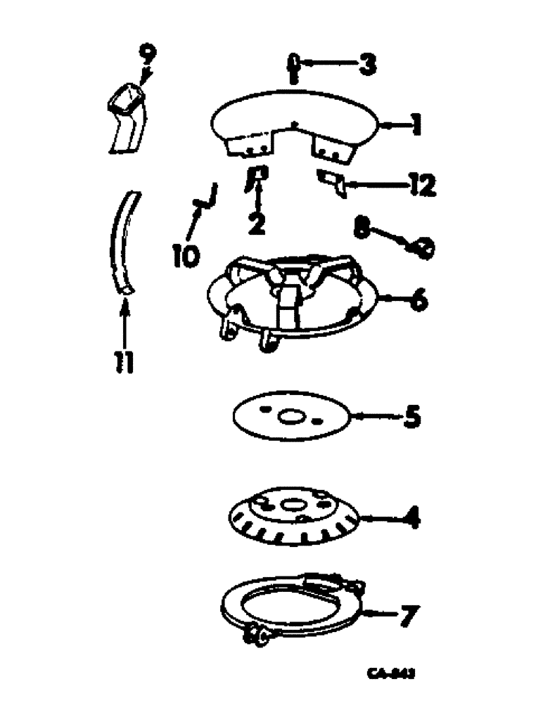 Схема запчастей Case IH 82-SERIES - (B-13) - PEANUT AND BEAN PLANTER EQUIPMENT, ONE PER ROW 