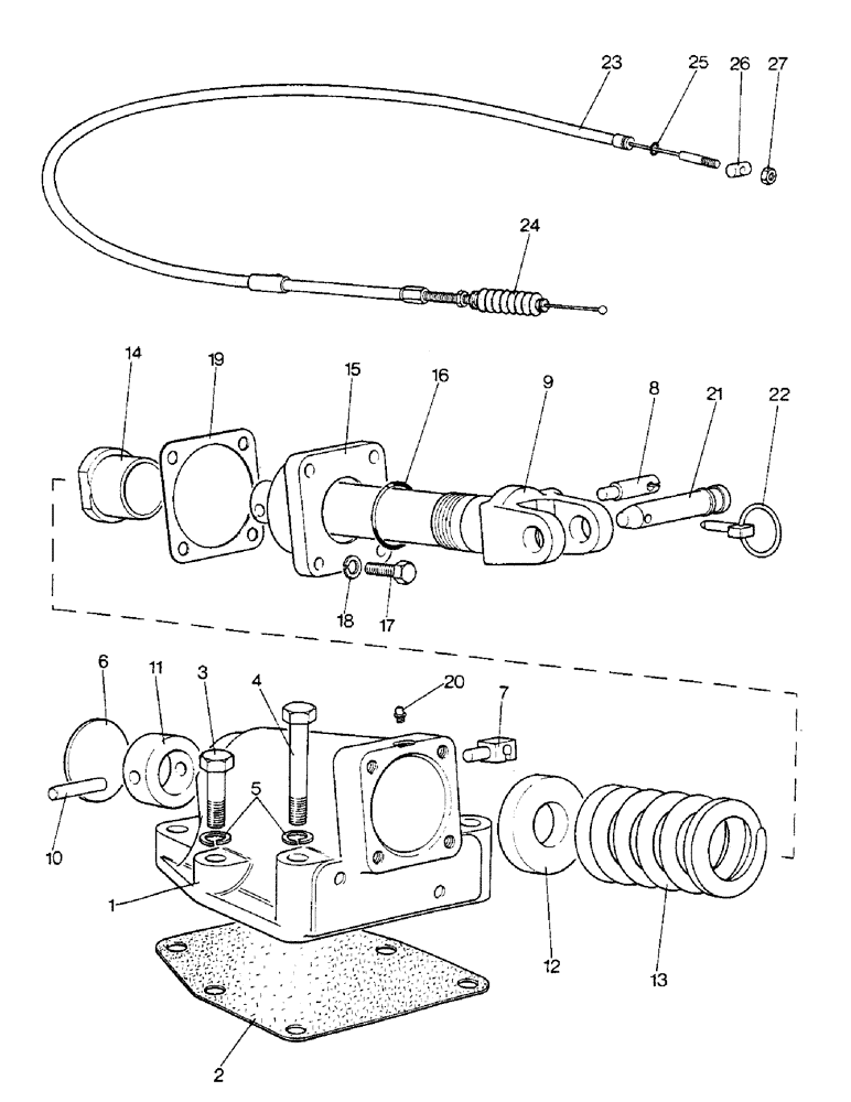 Схема запчастей Case IH 1290 - (L-06) - SINGLE RATE SENSING (09) - IMPLEMENT LIFT