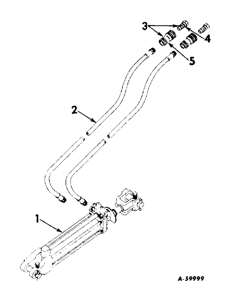 Схема запчастей Case IH 200 - (246) - HYDRAULIC SYSTEM, HYDRAULIC EQUIPMENT, SPECIAL, REMOTE CONTROL CYLINDER, HOSES AND CONNECTIONS (07) - HYDRAULIC SYSTEM