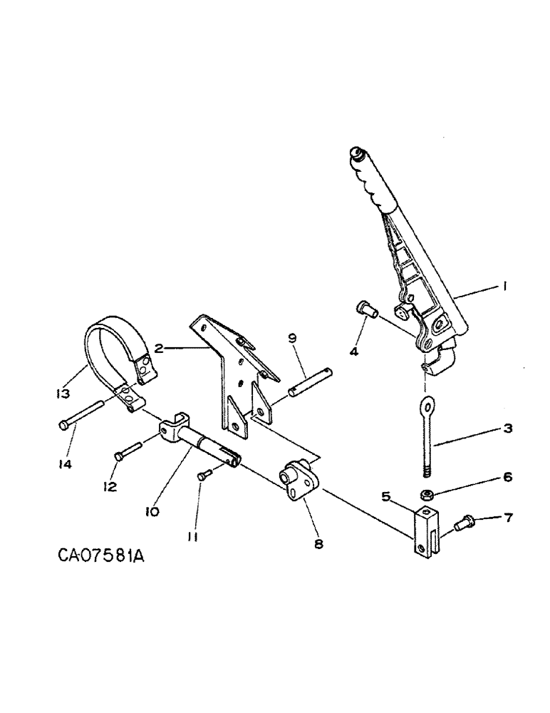 Схема запчастей Case IH 274 - (04-04) - BRAKES, PARKING BRAKE (5.1) - BRAKES