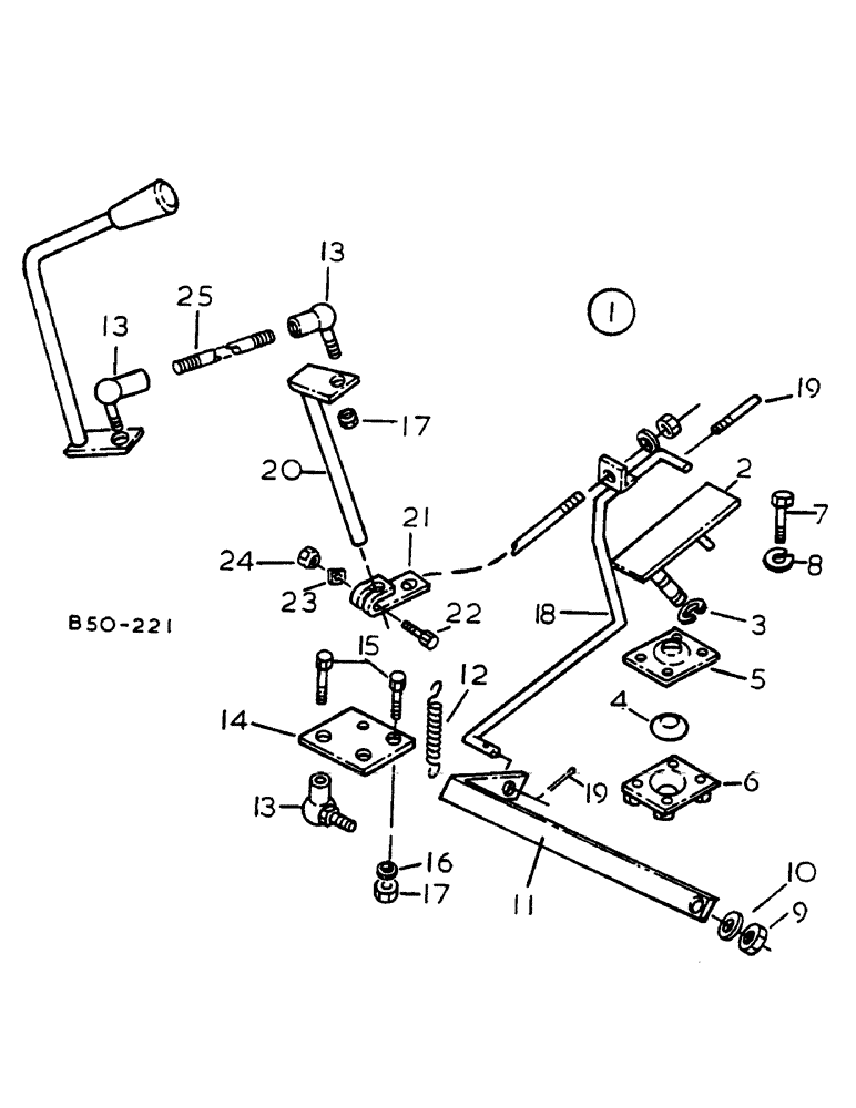 Схема запчастей Case IH 785 - (12-034) - ACCELERATOR CONTROLS, SUPER DE-LUXE CAB Power