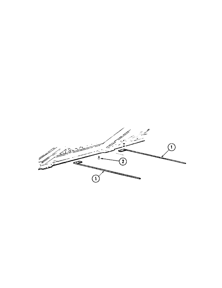 Схема запчастей Case IH 1075 - (098[A]) - WINDROW FORMING RODS, DRAPER HEADER (58) - ATTACHMENTS/HEADERS