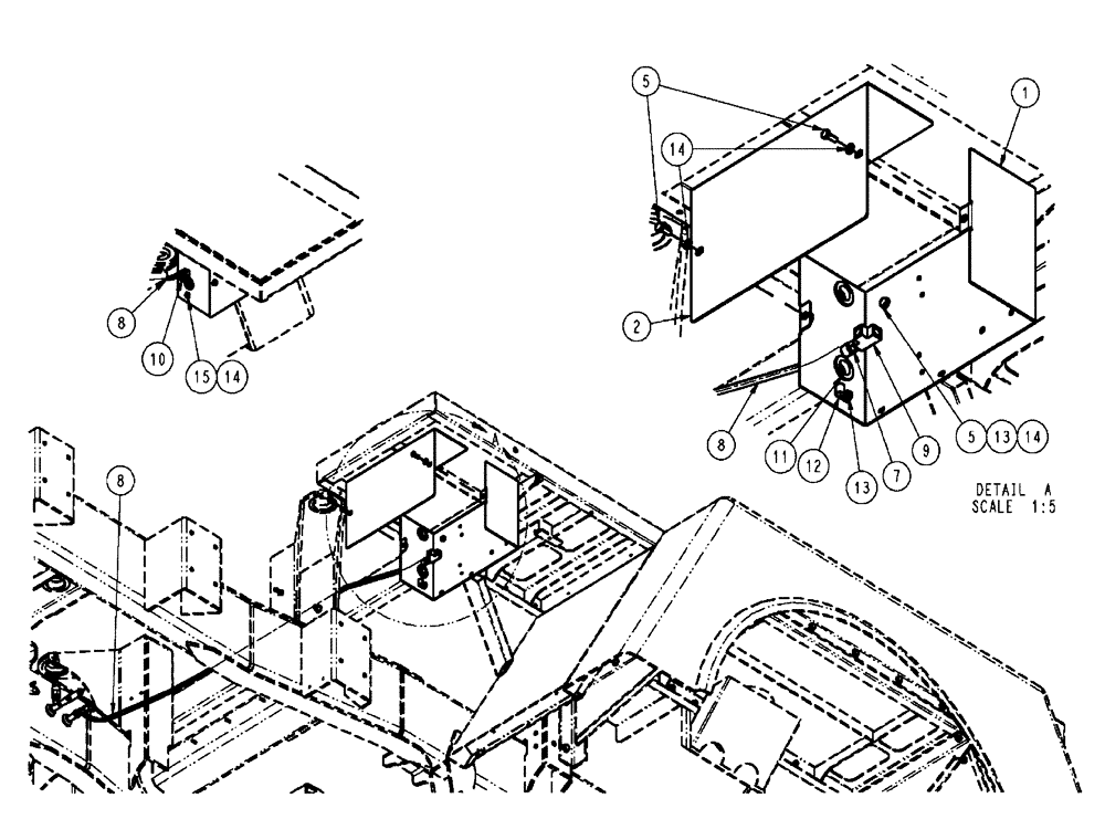 Схема запчастей Case IH FLX4510 - (07-008) - VALVE BOX/SUPPLY GROUP Pneumatics