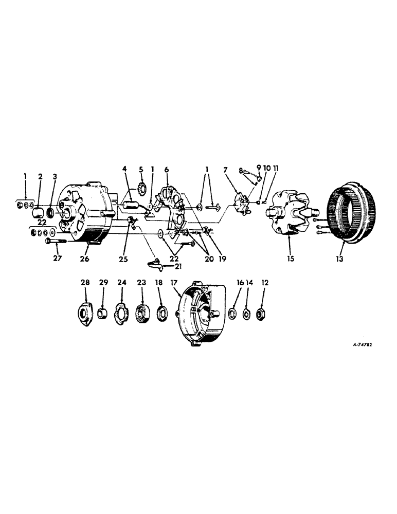 Схема запчастей Case IH 2606 - (083) - ELECTRICAL SYSTEM, ALTERNATOR GENERATOR, DELCO-REMY (06) - ELECTRICAL SYSTEMS