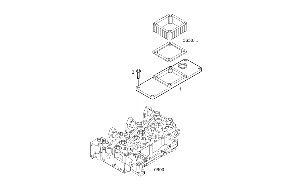 Схема запчастей Case IH F4CE0304A D600 - (0710.181) - INTAKE MANIFOLD 