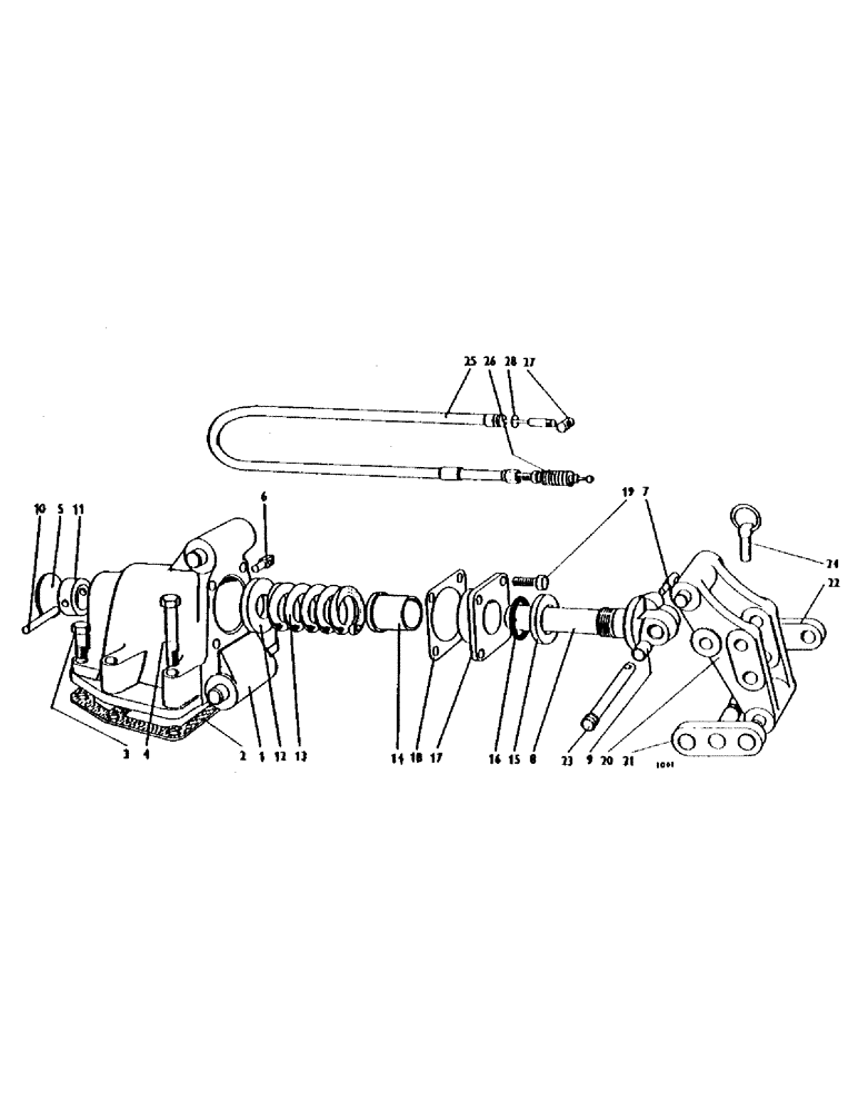 Схема запчастей Case IH 1200 - (062) - SENSING UNIT, ADJUSTABLE, OPTIONAL EQUIPMENT (07) - HYDRAULIC SYSTEM