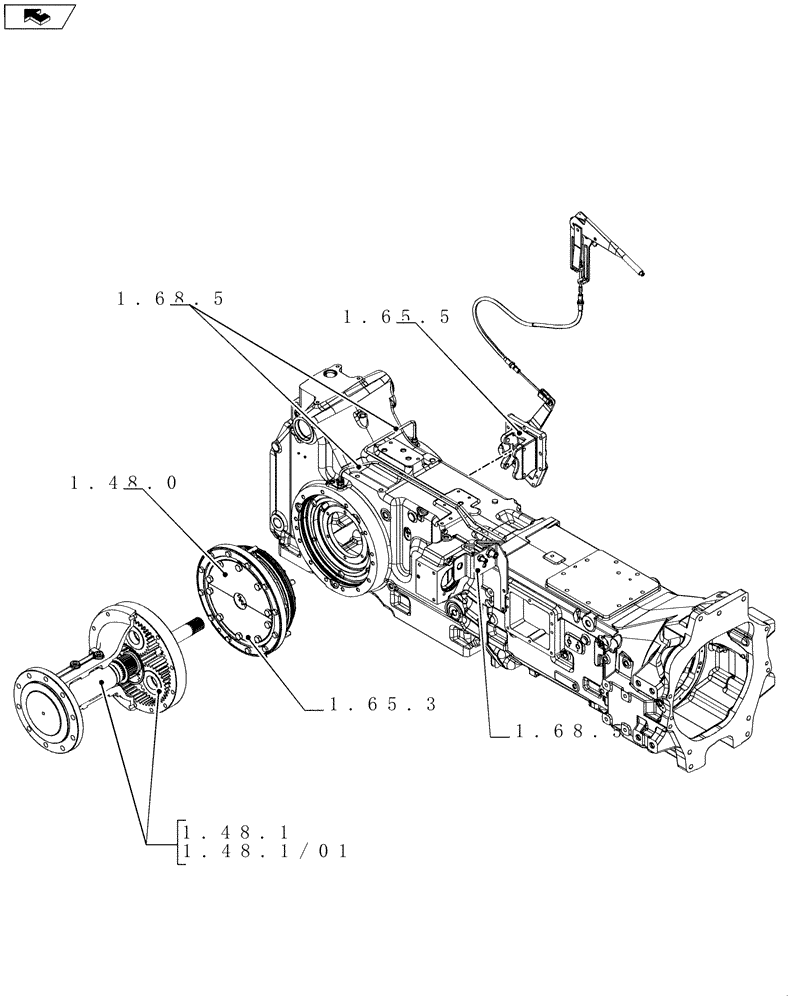 Схема запчастей Case IH PUMA 140 - (SEC. 05) - REAR AXLE (00) - GENERAL