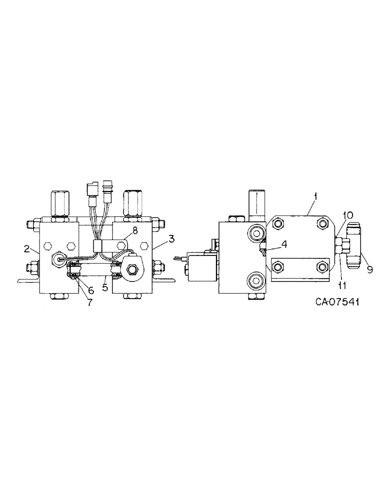 Схема запчастей Case IH 800 - (05-12) - WHEELS, LEVEL LIFT VALVE, UNITS C, D, E, M, S AND T (06) - POWER TRAIN