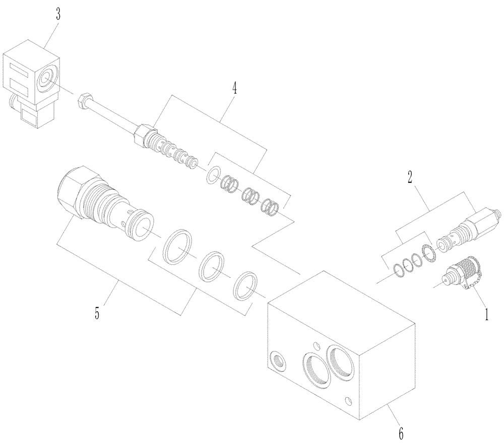 Схема запчастей Case IH A7000 - (B05.12[01]) - Hydraulic Valve {Oil Cooler} (07) - HYDRAULICS