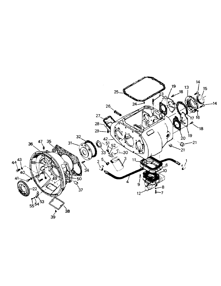 Схема запчастей Case IH STEIGER - (04-22) - CASE, BEARING CAPS AND RELATED PARTS (04) - Drive Train