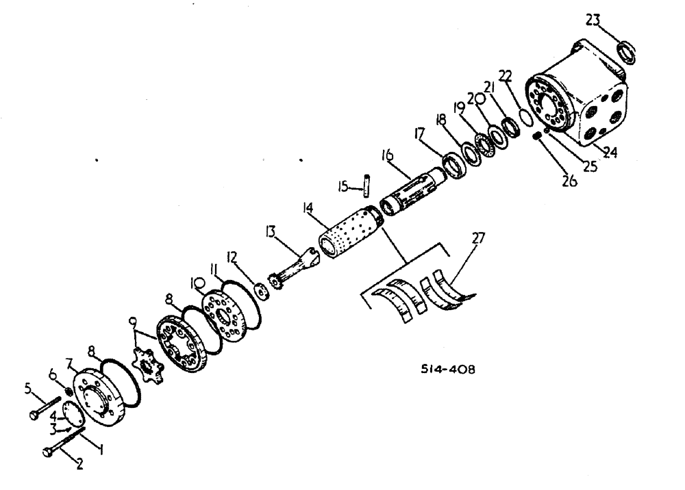 Схема запчастей Case IH 885 - (10-046) - VALVE ASSY - INTEGRAL STEERING VALVE (07) - HYDRAULICS