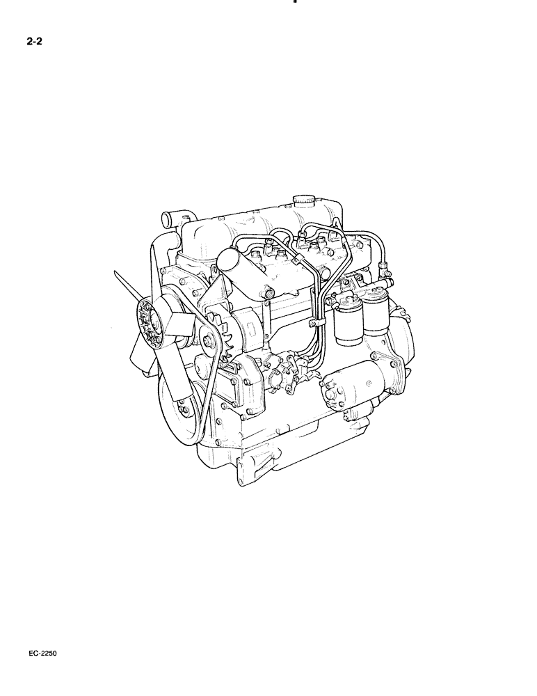 Схема запчастей Case IH 885 - (2-002) - ENGINES, SERVICE (02) - ENGINE