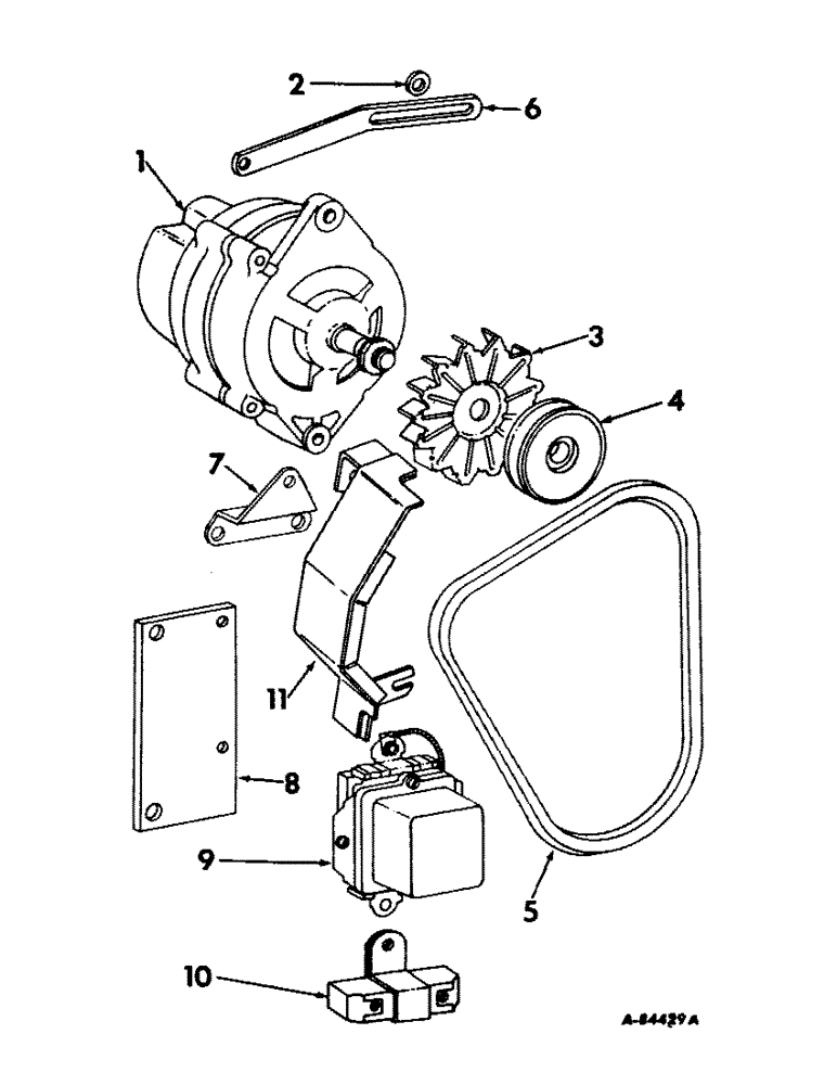 Схема запчастей Case IH 1256 - (G-02) - ELECTRICAL SYSTEM, ALTERNATOR GENERATOR AND CONNECTIONS (06) - ELECTRICAL SYSTEMS