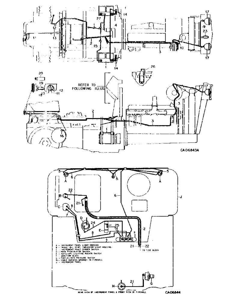 Схема запчастей Case IH HYDRO 186 - (08-11) - ELECTRICAL, ELECTRICAL WIRING AND LIGHTING (06) - ELECTRICAL