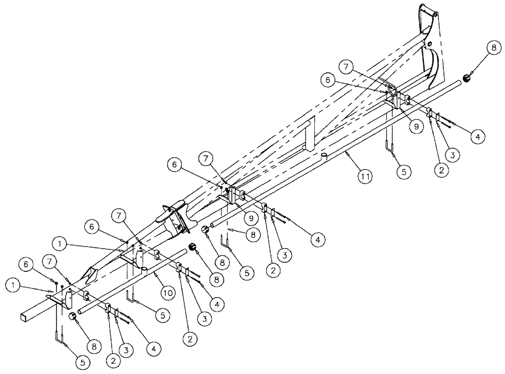 Схема запчастей Case IH SPX3310 - (09-044) - NOZZLE, 90 OUTER, 20" Liquid Plumbing