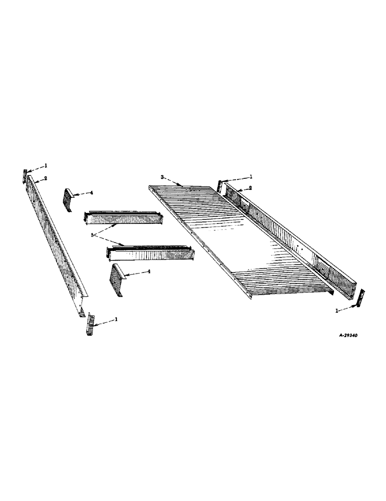 Схема запчастей Case IH VARIOUS - (C-12) - MAIN SILL AND CENTER FLOOR PLATE, 1952 AND SINCE 