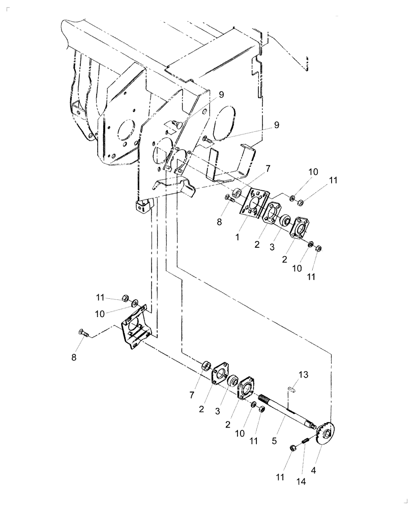 Схема запчастей Case IH RD162 - (58.100.06) - GEARBOX DRIVE - GRASS SEED (58) - ATTACHMENTS/HEADERS