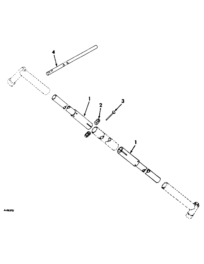 Схема запчастей Case IH 2806 - (J-18) - STEERING MECHANISM, ADJUSTABLE WIDE TREAD FRONT AXLE EXTENSION, INTERNATIONAL TRACTORS Steering Mechanism