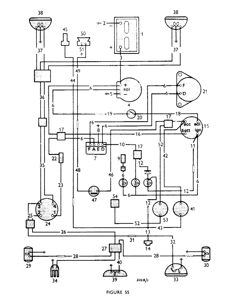 Схема запчастей Case IH 770A - (094) - ELECTRICAL EQUIPMENT, TRACTOR 580001 TO 588497 (06) - ELECTRICAL SYSTEMS