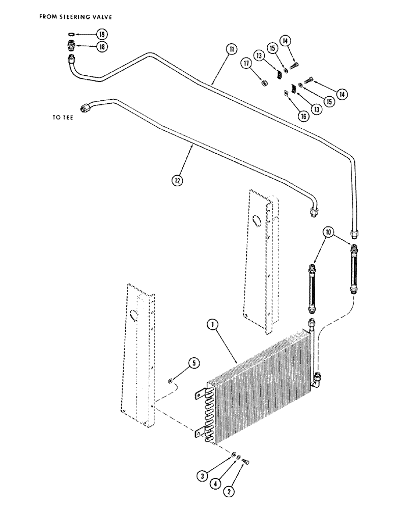 Схема запчастей Case IH 870 - (006) - OIL COOLER, (336B) DIESEL & (301B) SPARK IGNITION ENGINES (02) - ENGINE