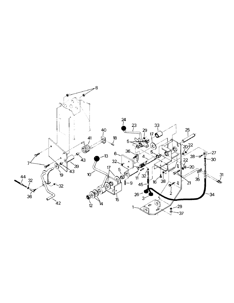 Схема запчастей Case IH CS-360 - (01-27) - THROTTLE & TRANSFER CASE CONTROLS (10) - CAB