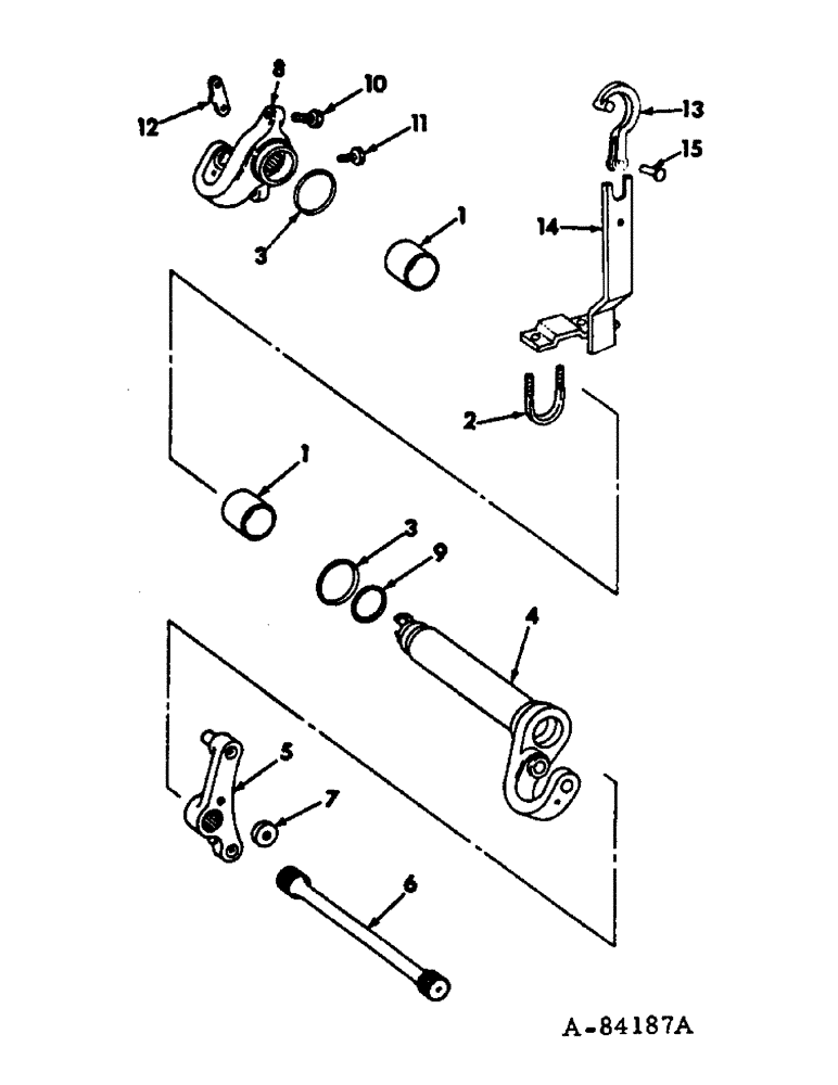 Схема запчастей Case IH 686 - (10-30) - HYDRAULICS, DRAFT SENSING (07) - HYDRAULICS