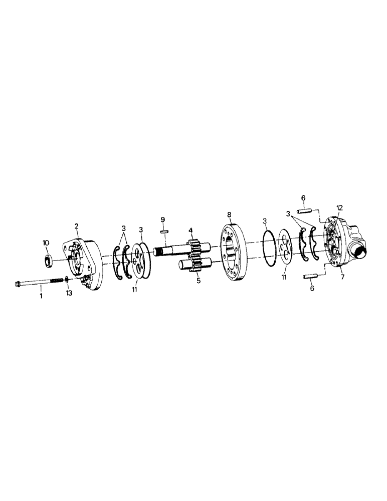 Схема запчастей Case IH ST250 - (08-08) - HYDRAULIC PUMP, EARLY USAGE, 3306 CAT ENGINE (07) - HYDRAULICS