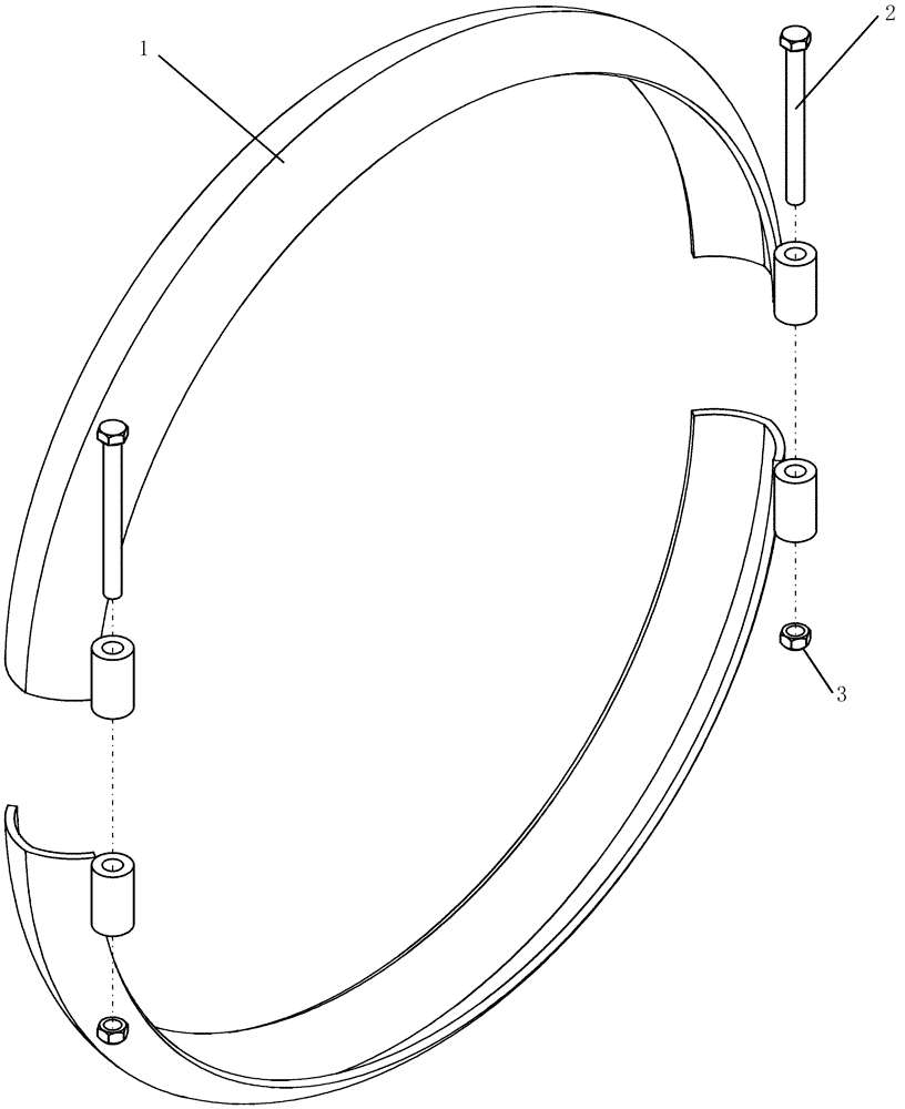 Схема запчастей Case IH ATX400 - (6.440.1) - PRESS WHEEL CAP KIT Packer Gang Assemblies and Frames