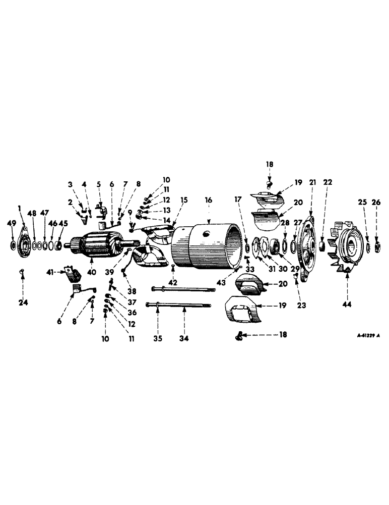 Схема запчастей Case IH 660 - (094) - ELECTRICAL SYSTEM, GENERATOR, DELCO-REMY, HEAVY-DUTY (06) - ELECTRICAL SYSTEMS