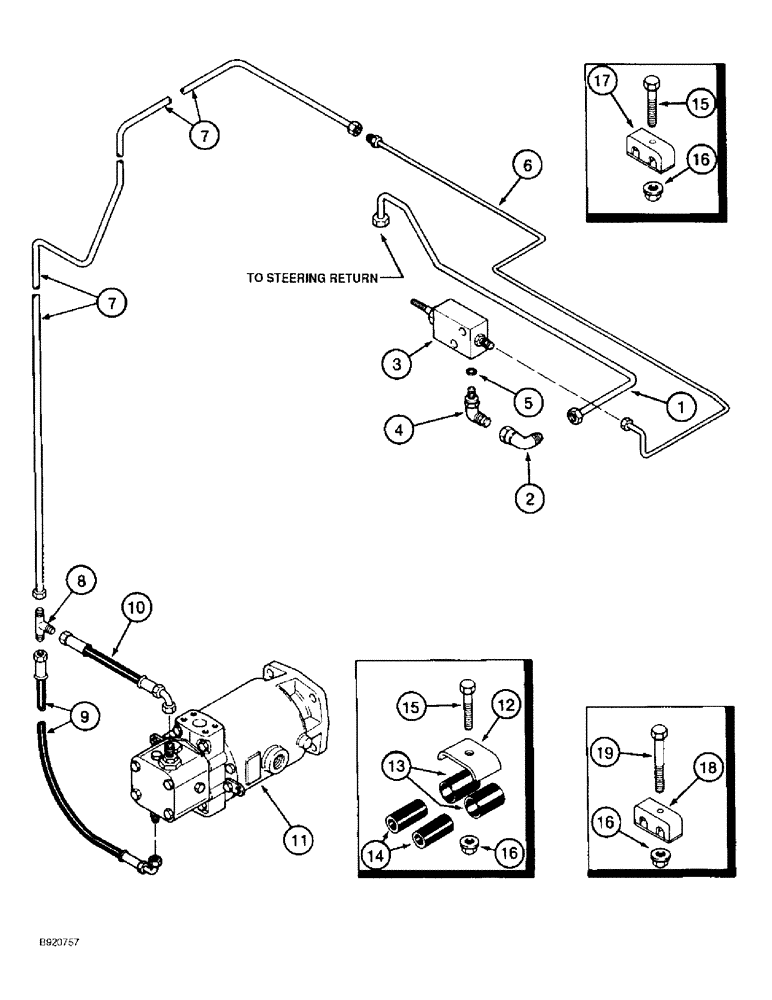 Схема запчастей Case IH 2022 - (6-16) - FOOT-N-INCH VALVE SYSTEM (03) - POWER TRAIN