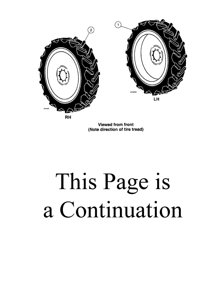 Схема запчастей Case IH SPX4260 - (150) - TIRE GROUP (44) - WHEELS