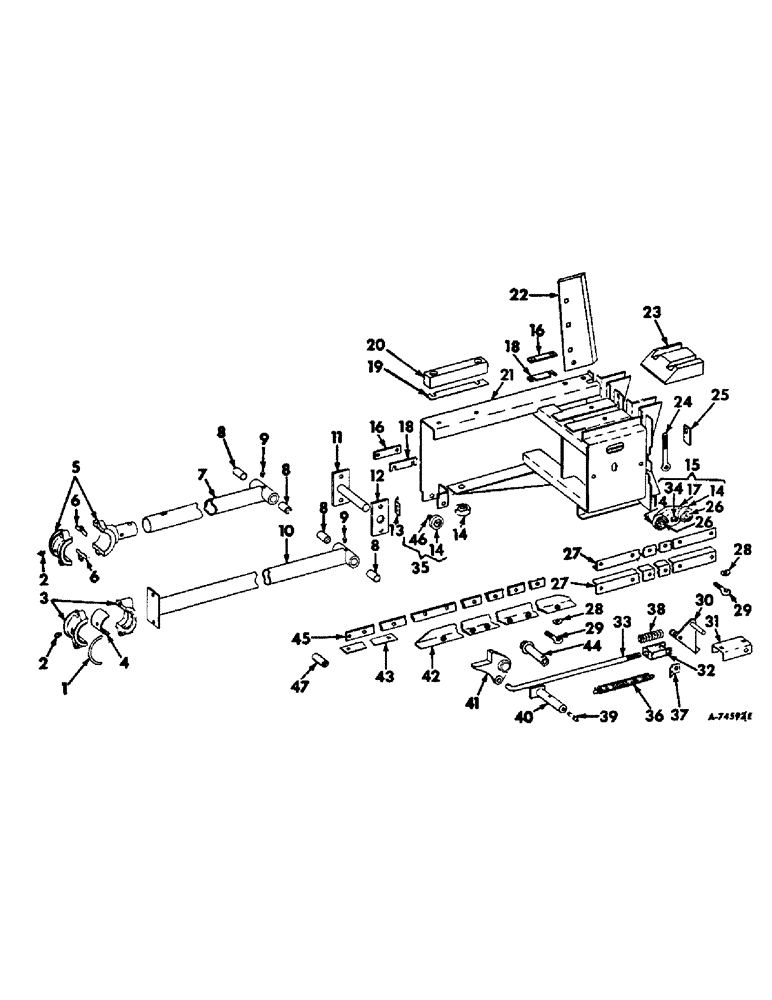 Схема запчастей Case IH 440 - (F-20) - PLUNGER 