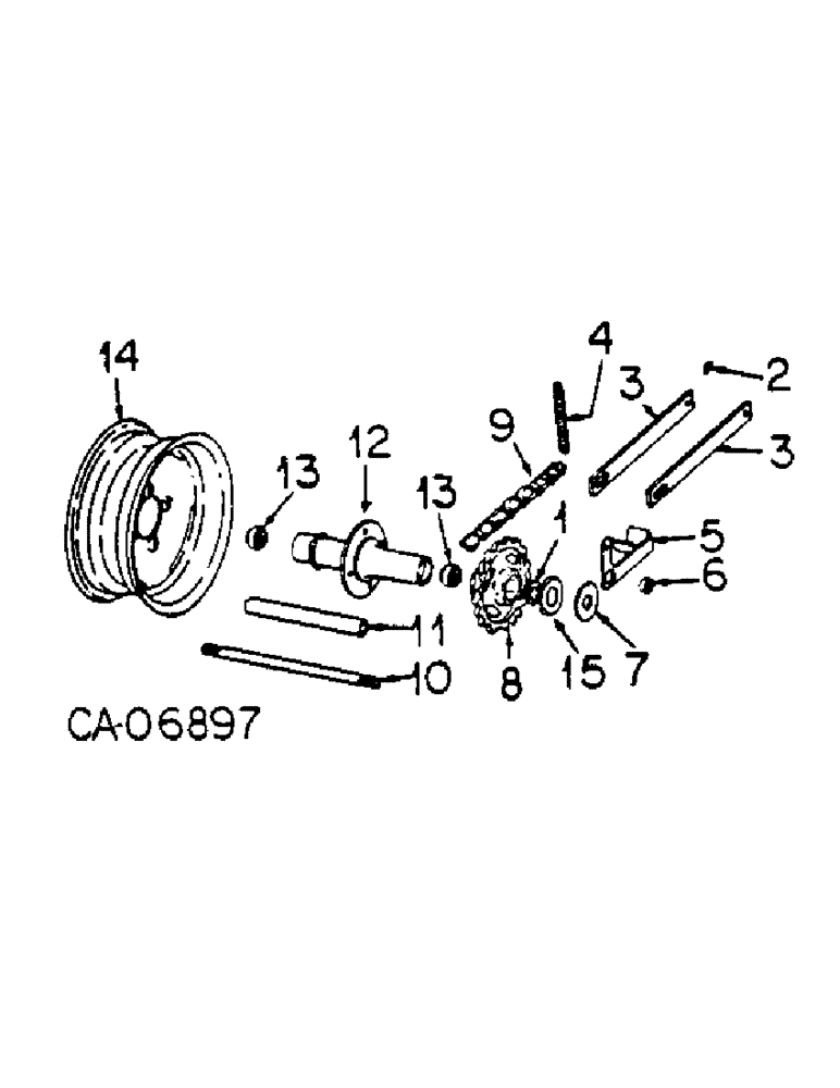 Схема запчастей Case IH 56-SERIES - (N-22) - FRAME AND WHEEL, 4 ROW PLANTERS W/SERIAL NO. 9600 AND ABOVE 