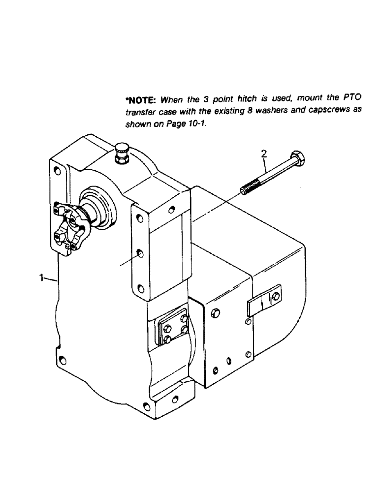 Схема запчастей Case IH STEIGER - (10-20) - PTO TRANSFER CASE AND MOUNTING Options & Miscellaneous